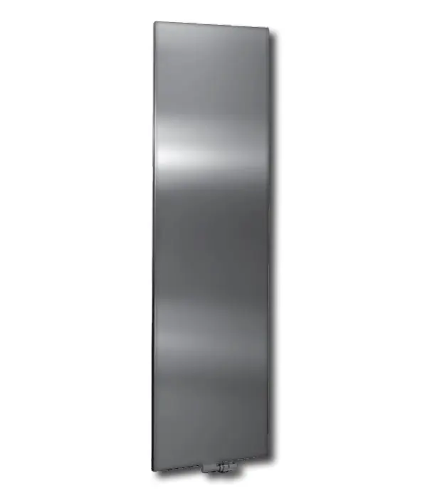 Vasco Niva N1L1-ES Grzejnik pojedynczy pionowy 62x202 cm inox 112560620202011889993-0000