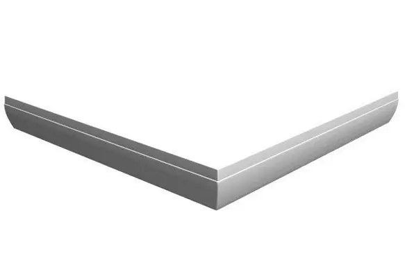 Ravak Galaxy Pro Panel boczny do brodzika Gigant 110x80 cm lewy biały XA83DL01010