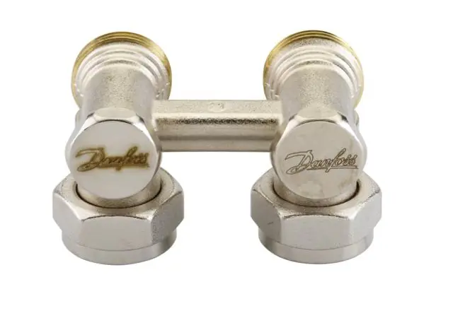 Danfoss RLV-KS Zawór odcinający kątowy KVS 1,3, 003L0223