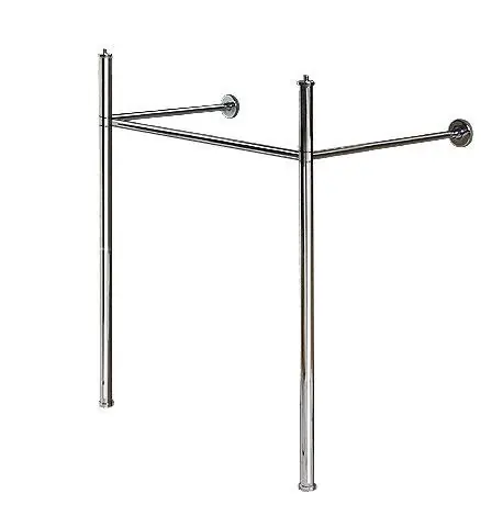 Duravit Vero Stelaż do umywalki, chrom 0030631000