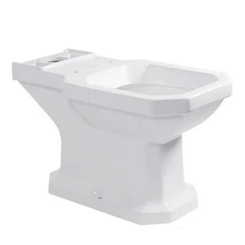 Duravit 1930 Miska WC stojąca 35,5x66,5 cm z kołnierzem lejowa odpływ pionowy biała z powłoką WonderGliss 02270100001
