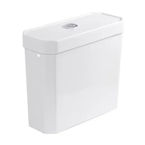 Duravit 1930 Spłuczka 43x17,5 cm z systemem spłukiwania Dual Flush biała 0872210005