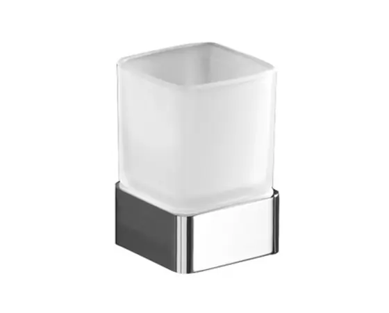 Gedy Lounge Kubek wolnostojący szklany chrom 5498