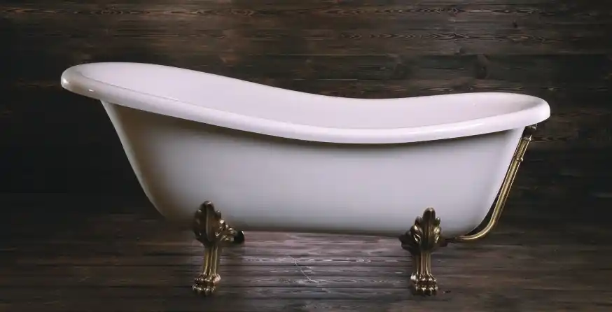 Sanitplast Rectime Wanna wolnostojąca 158x74 cm na nogach biała WR-03-01KB