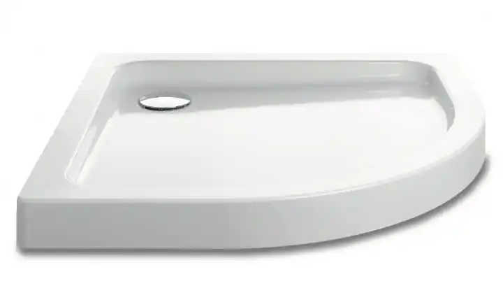 Kaldewei Arrondo 880-1 Brodzik półokrągły 90x90 cm z uformowaną obudową biały 460400010001