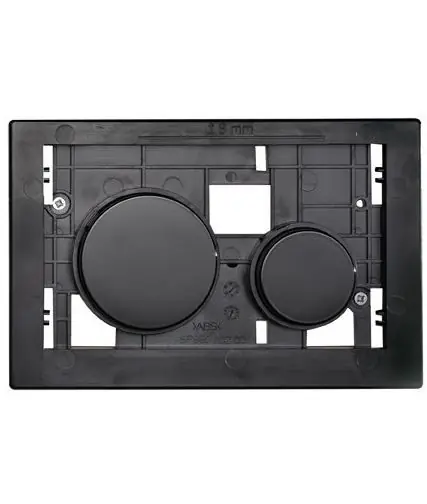 Tece Loop System Modułowy Przyciski spłukujące do wc do płytki Tece Loop szklane czarne 9240667