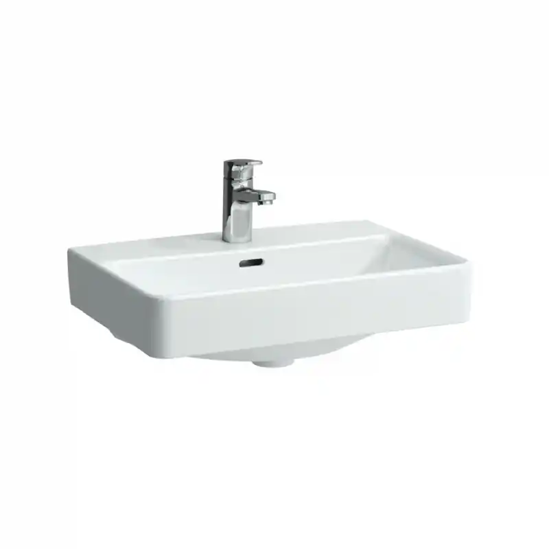 Laufen Pro S Umywalka wisząca 55x38x17 cm z otworem na baterię biała H8189580001041