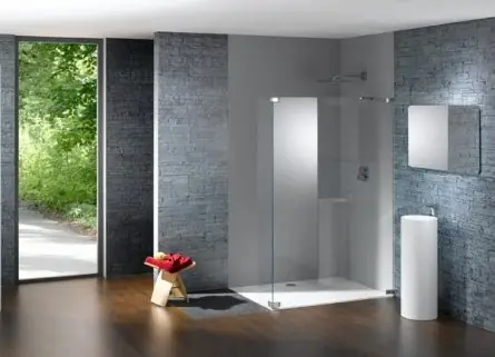 Huppe Studio Paris Elegance Kabina prysznicowa typu Walk-in Model 4 - Mocowanie prawe na wymiar chrom mat Szkło przezroczyste PR0769E321