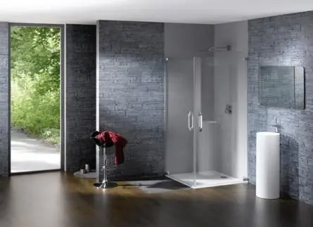 Huppe Studio Paris Elegance Kabina prysznicowa-wejście narożnikowe, drzwi skrzydłowe - na wymiar chrom eloxal Szkło Sand Plus Anti-Plaque PR0309C316