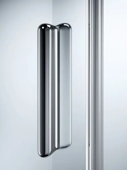 Huppe Design Elegance Drzwi skrzydłowe składane - Mocowanie lewe 70/200 chrom eloxal Szkło Intima Anti-Plaque 8E0807.092.375