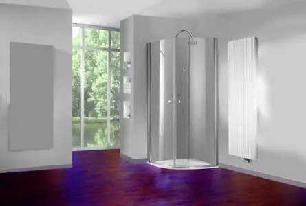Huppe 501 Design Pure Drzwi prysznicowe skrzydłowe - 100/190 chrom eloxal Szkło przezroczyste 510662.092.321