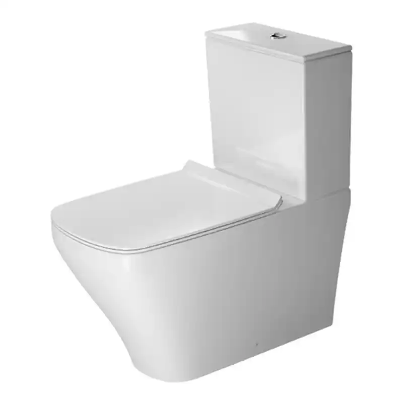 Duravit DuraStyle Miska WC stojąca 37x70 cm z kołnierzem lejowa biała 2156090000