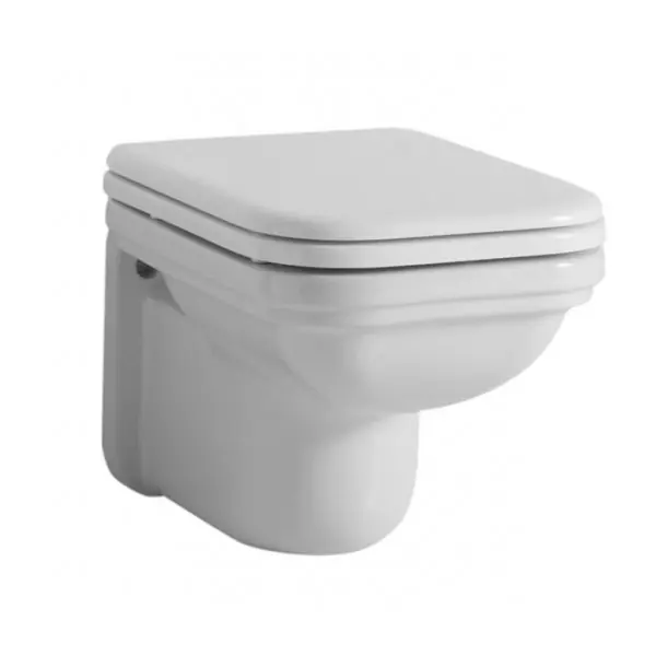 Kerasan Waldorf Toaleta WC podwieszana 55x37 cm z kołnierzem biała 411501