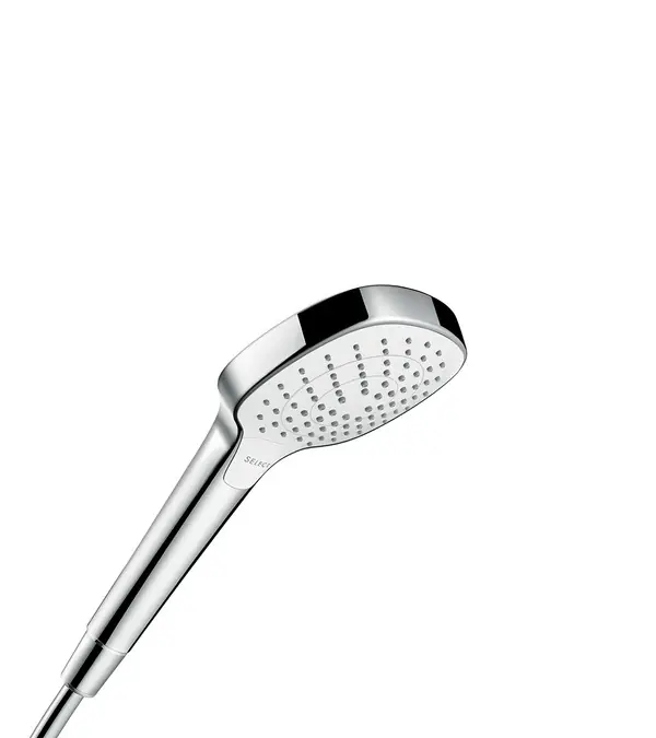 Hansgrohe Croma Select E Vario EcoSmart Słuchawka prysznicowa 11 cm biała/chrom 26813400