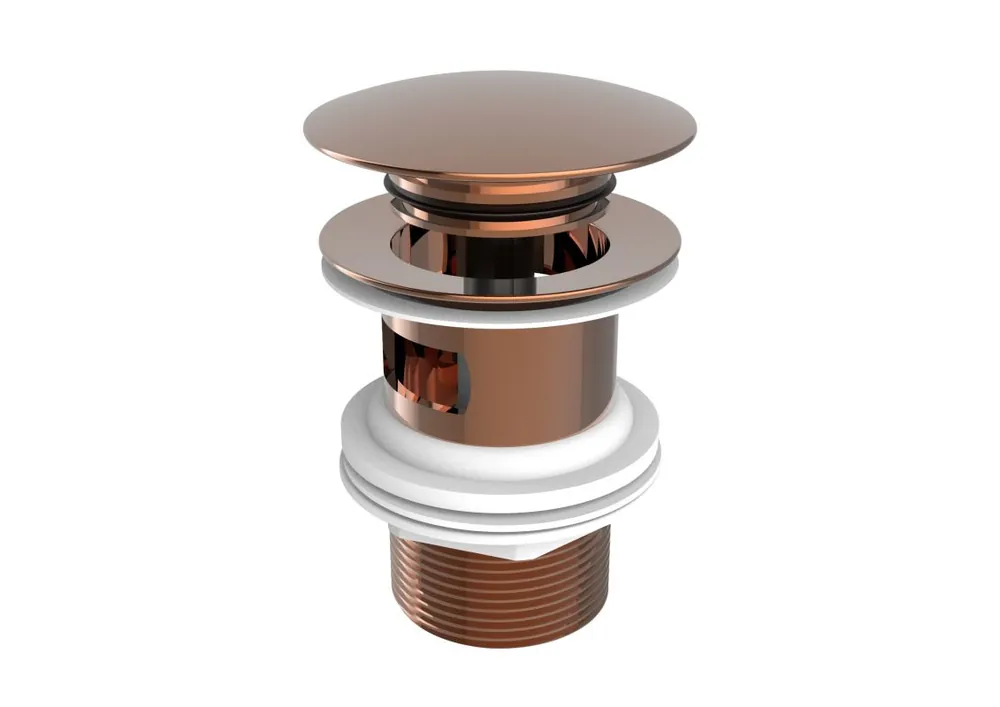 Roca Aqua Korek umywalkowo-bidetowy klik klak rose gold A5054015RG