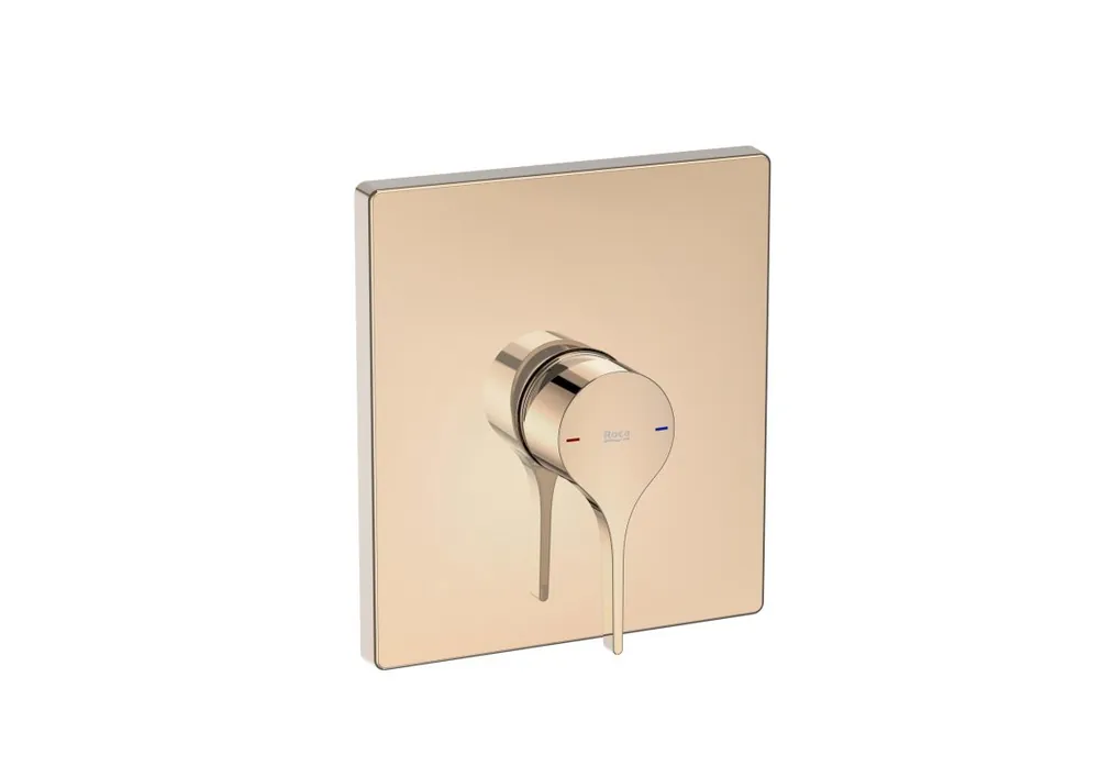 Roca Insignia Bateria prysznicowa podtynkowa rose gold A5A2B3ARG0