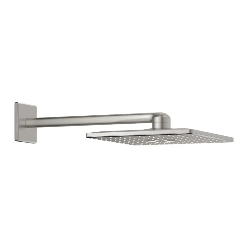 Grohe Rainshower SmartActive 310 Cube Deszczownica 31x31 cm z ramieniem ściennym stal nierdzewna 26479DC0
