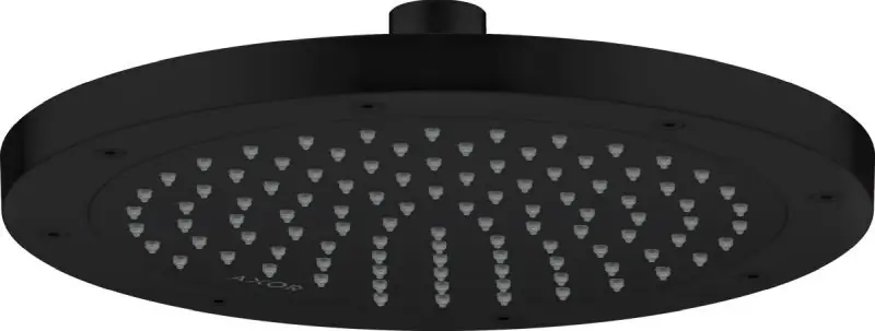 Axor ShowerSolutions Deszczownica 24,5 cm czarny mat 35389670