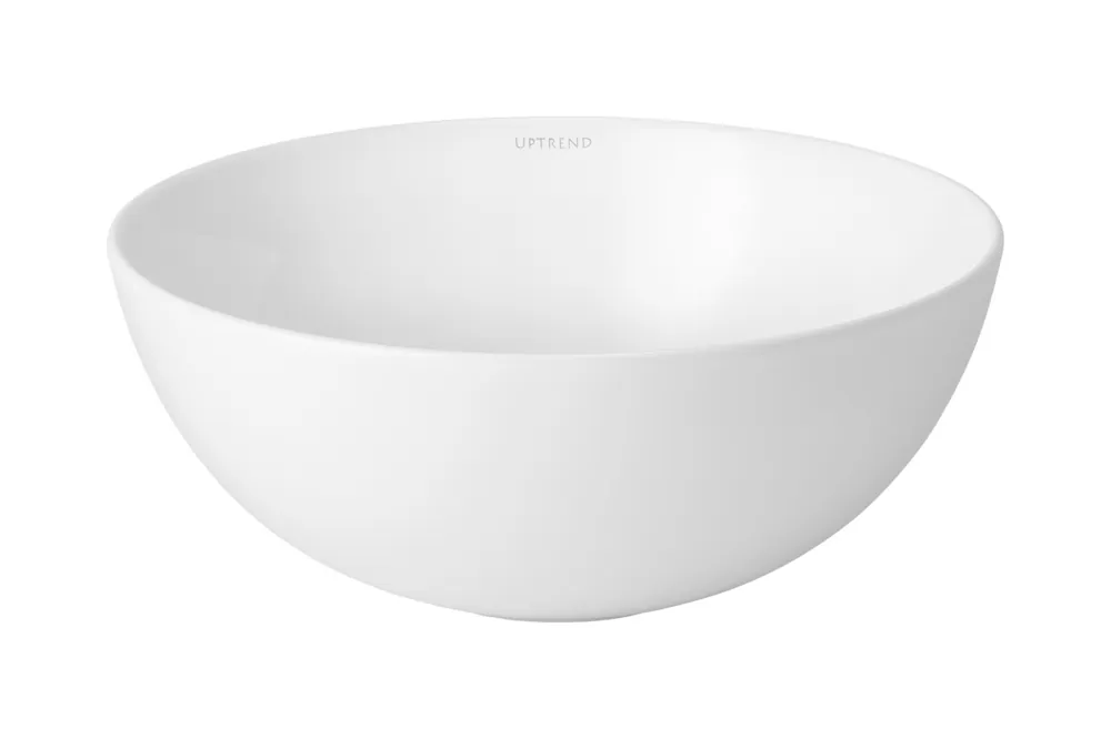 UpTrend Lena Umywalka nablatowa 33 cm biały połysk UP4005-3
