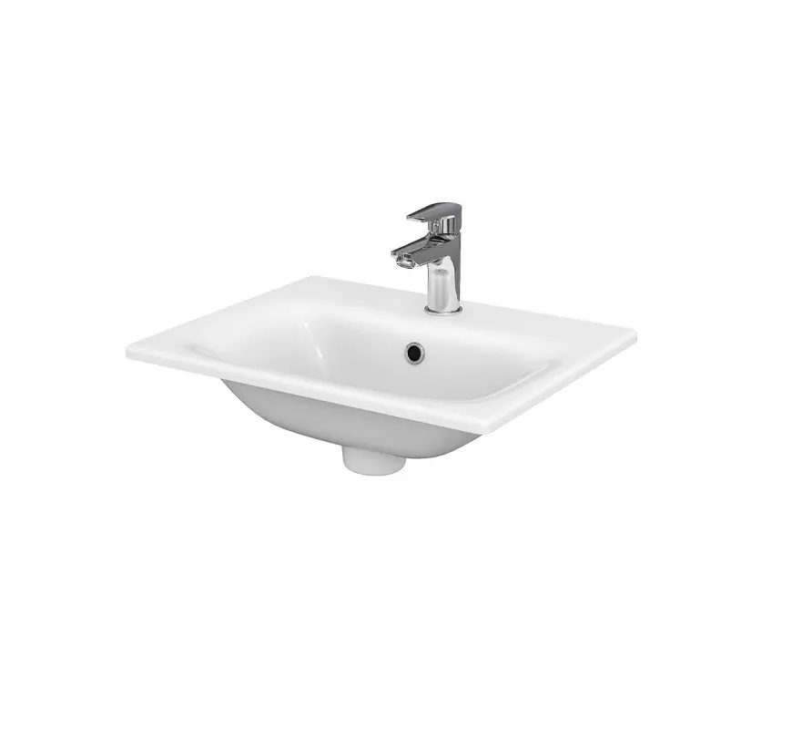 Cersanit Moduo Umywalka wpuszczana w blat 50x40 cm biała K116-042