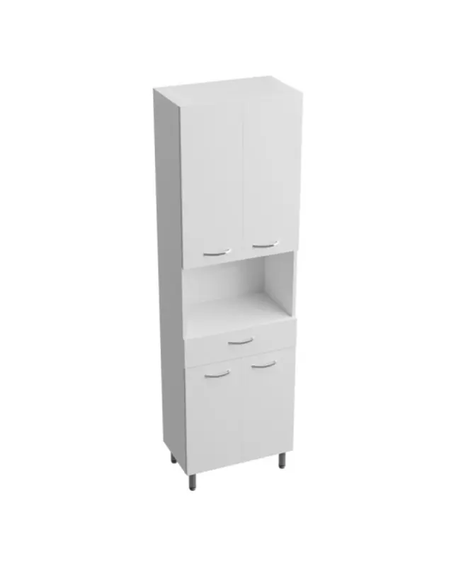 Lavita Basic Barato 500 Słupek boczny 170x50x30 cm biały połysk 5900378314615