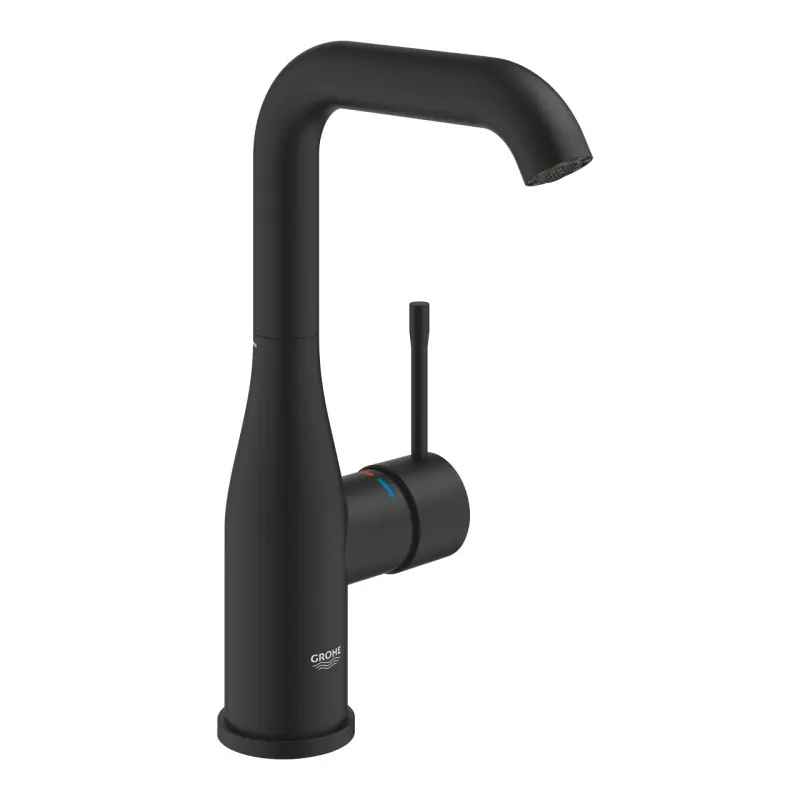 Grohe Essence Bateria umywalkowa bez korka phantom black 24177KF1