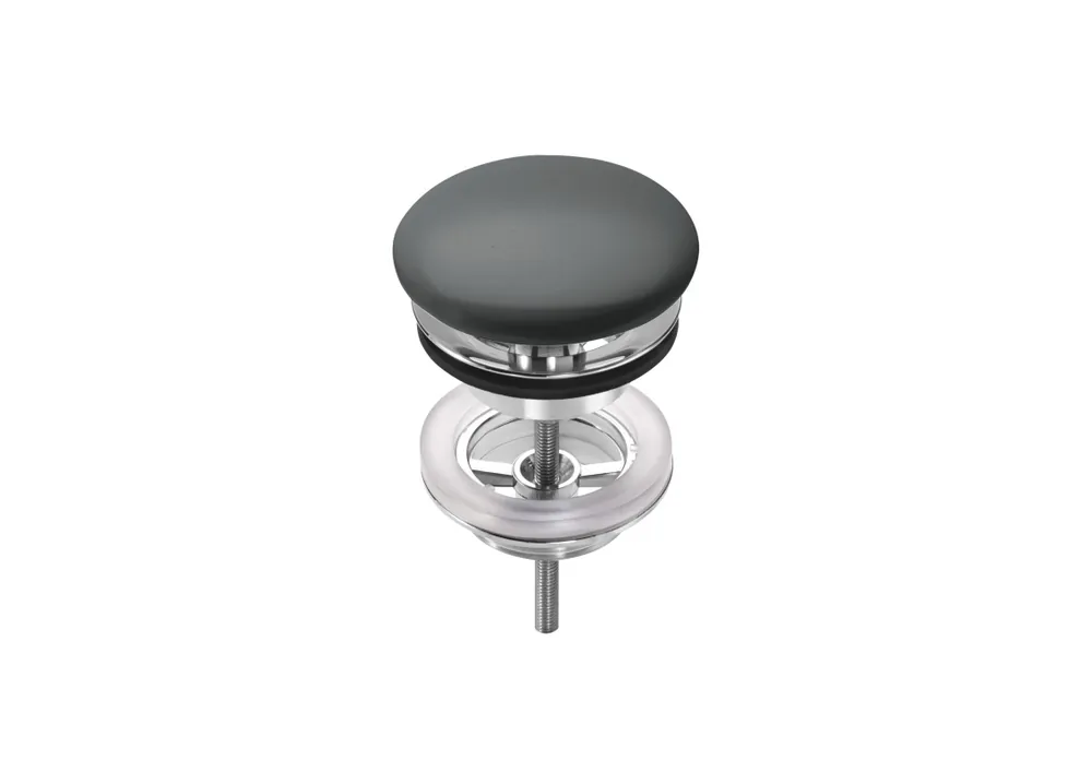 Roca Aqua Korek do umywalki bez przelewu onyx A506403964