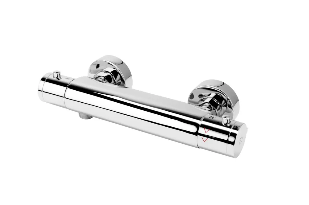 Fdesign Stabilla Bateria prysznicowa termostatyczna natynkowa chrom FD1-TS02-7-11