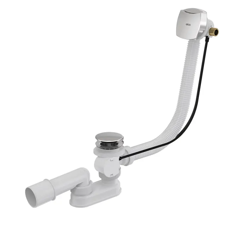 Alcaplast Syfon wannowy 57 cm chrom A565CRM1