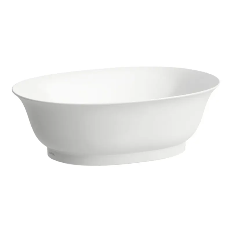 Laufen The New Classic Umywalka nablatowa 45x31 cm biała z powłoką LCC H8128504001121