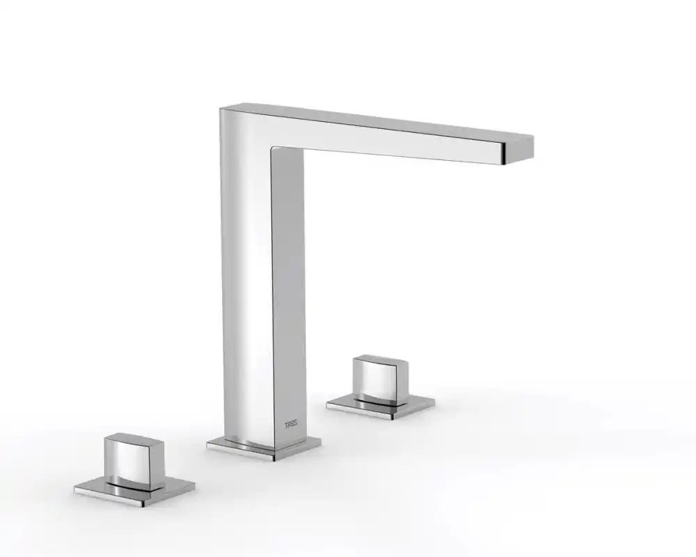 Tres Slim Exclusive Bateria umywalkowa chrom 20210501