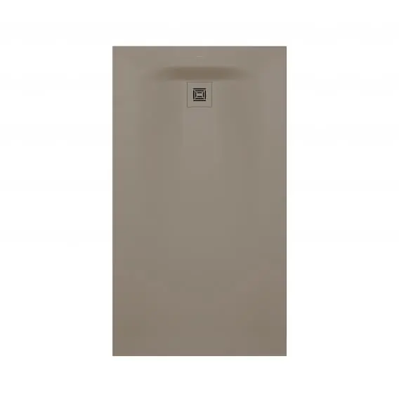 Duravit Sustano Brodzik prostokątny 160x90 cm szary beżowy mat 720285640000000