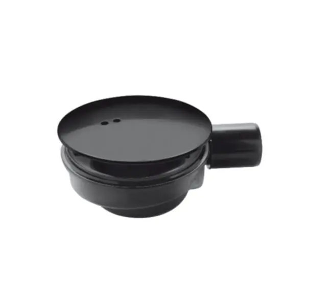 Polimat Akces Speed 2 Syfon brodzikowy niski 90 mm czarny 6103063
