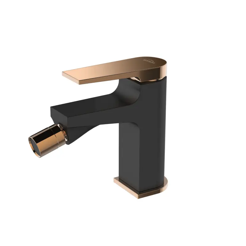 Invena Midnight Bateria bidetowa czarna/rose gold BB-35-014-V