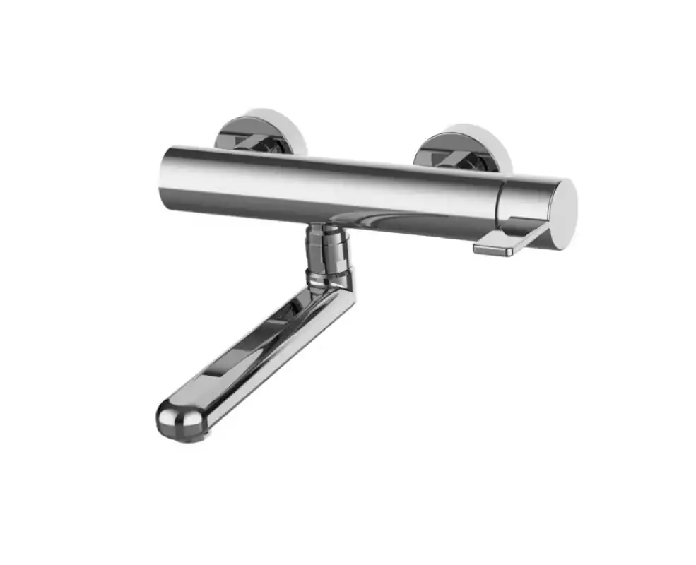 Paffoni Rock Bateria umywalkowa natynkowa chrom RO161CR