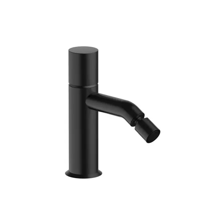 Fantini Nostromo Bateria bidetowa z korkiem czarny mat 5013E908F