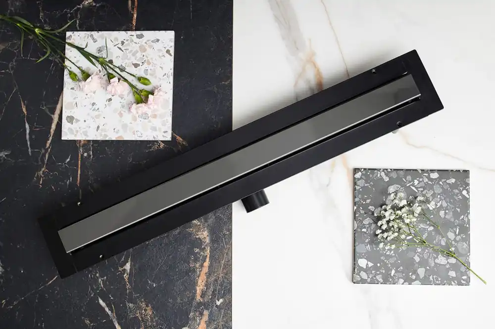 Cedor Line Pro Odpływ liniowy 110 cm chrome graphite PROLIN-CHRGRADES-110