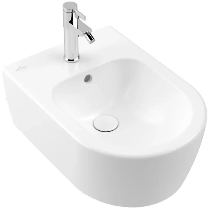 Villeroy & Boch Avento Bidet podwieszany biały mat z powłoką CeramicPlus 540500RW