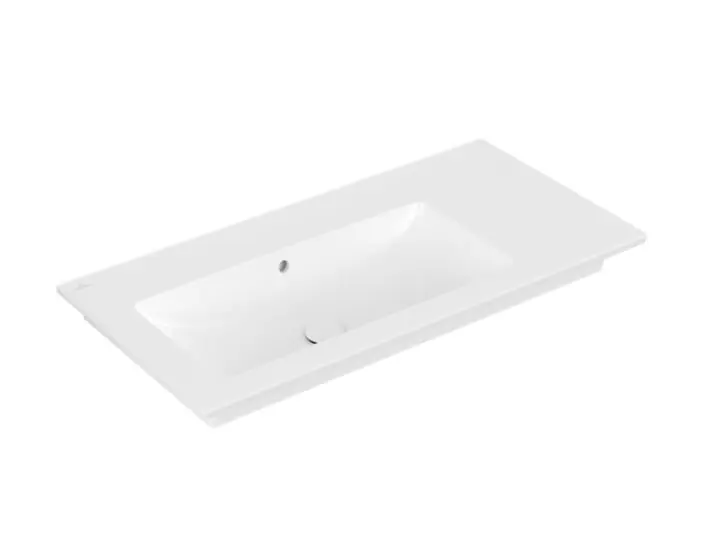 Villeroy & Boch Venticello Umywalka meblowa 100x50 cm lewa bez otworu na baterię biały mat z powłoką CeramicPlus 4134L3RW