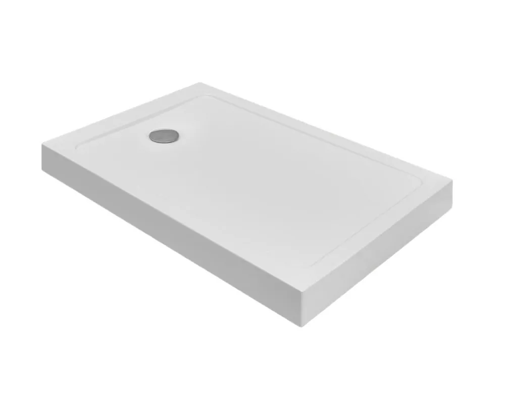 Radaway Doros F Compact Brodzik prostokątny 150x80 cm biały SDRFP1580-05