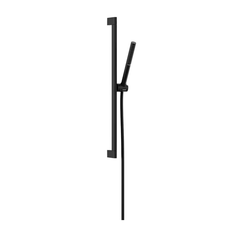 Hansgrohe Pulsify E Zestaw prysznicowy natynkowy czarny mat 24372670