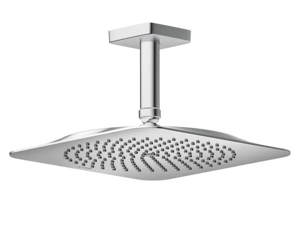 Axor Citterio C Deszczownica 27x27 cm EcoSmart z ramieniem sufitowym chrom 28793000