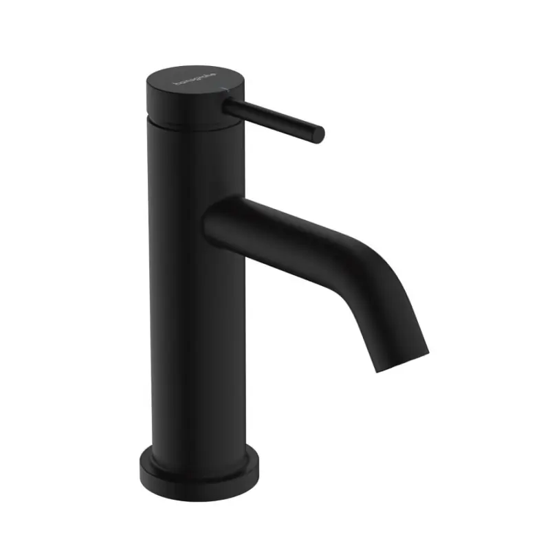 Hansgrohe Tecturis S 80 Zawór do wody zimnej Ecosmart+ bez korka czarny mat 73313670