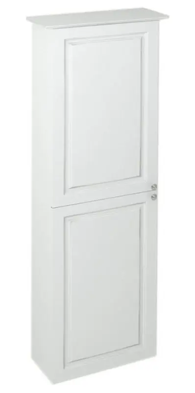Sapho Violeta Słupek boczny 40x20x140 cm lewy biały VI170-3131