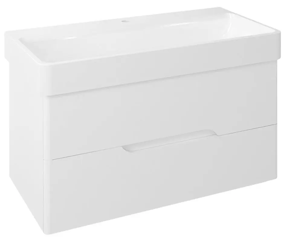 Sapho Mediena Szafka podumywalkowa 96x48,5x51 cm biały mat MD100