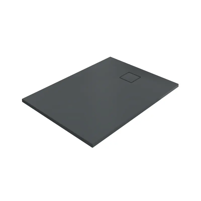 Huppe EasyFlat Brodzik prostokątny 140x100 cm antracyt mat EF0217128