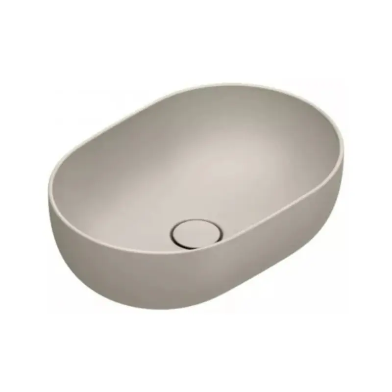 Catalano Sfera Umywalka nablatowa 50x35 cm sabbia satin 0522500029