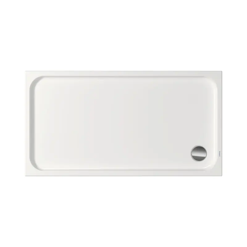Duravit D-Code Brodzik prostokątny 150x80 cm biały Alpin z powłoką Antislip 720262000000001