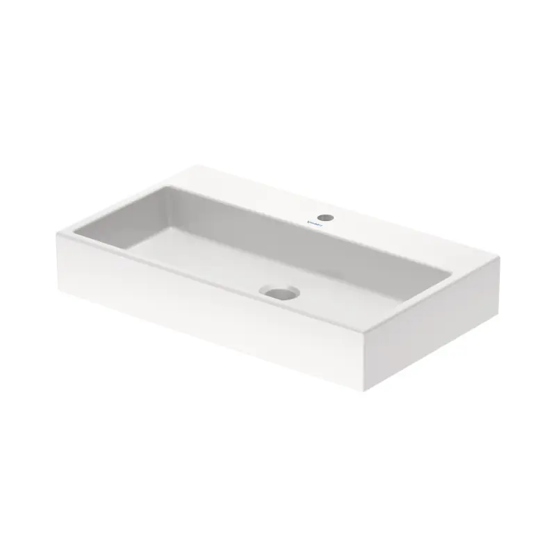 Duravit Vero Air Umywalka meblowa 80x47 cm z otworem na baterię bez przelewu szlifowany spód biały Alpin 2350800071