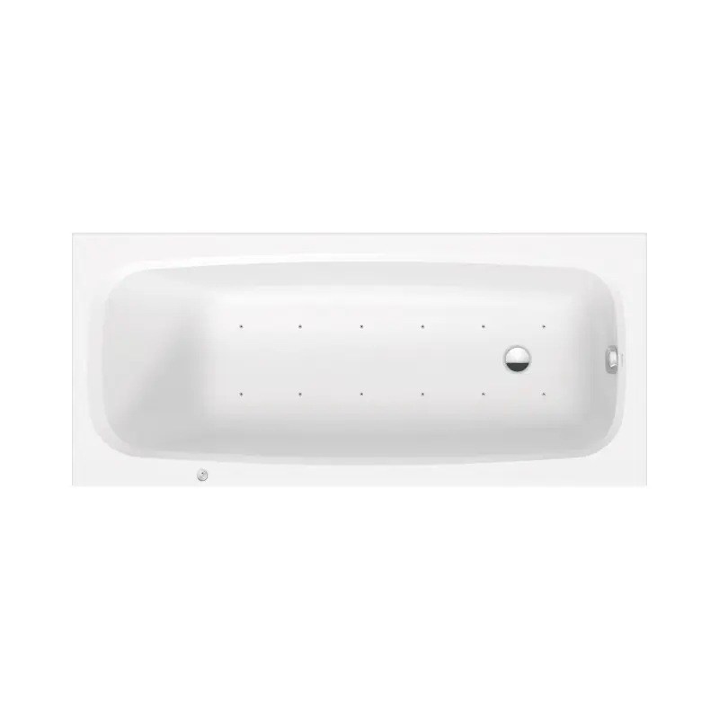 Duravit Aurena Wanna z hydromasażem 170x75 cm Air-System biały satynowy mat 760548BA0AS0000